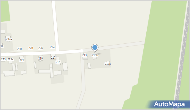 Mokra, Mokra, 213b, mapa Mokra