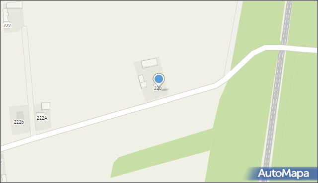 Mokra, Mokra, 220a, mapa Mokra