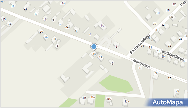 Mokra Lewa, Mokra Lewa, 3A, mapa Mokra Lewa