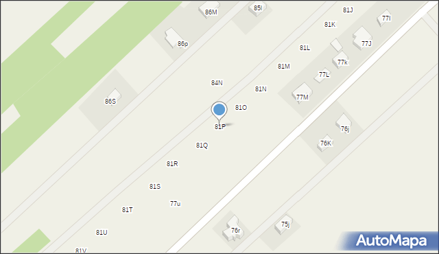 Mokra Lewa, Mokra Lewa, 81P, mapa Mokra Lewa