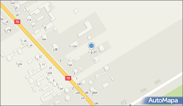 Mokra Prawa, Mokra Prawa, 4, mapa Mokra Prawa