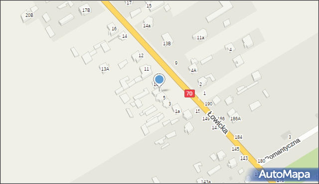 Mokra Prawa, Mokra Prawa, 7, mapa Mokra Prawa