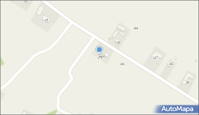 Mokra Wieś, Mokra Wieś, 175, mapa Mokra Wieś