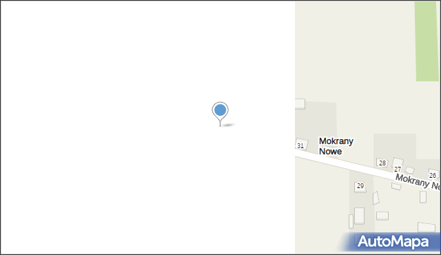 Mokrany Nowe, Mokrany Nowe, 32, mapa Mokrany Nowe