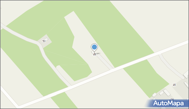 Mokre, Mokre, 49, mapa Mokre