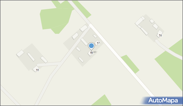 Mokre, Mokre, 56, mapa Mokre