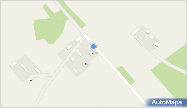 Mokre, Mokre, 57, mapa Mokre