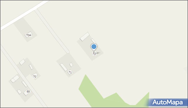 Mokre, Mokre, 72, mapa Mokre