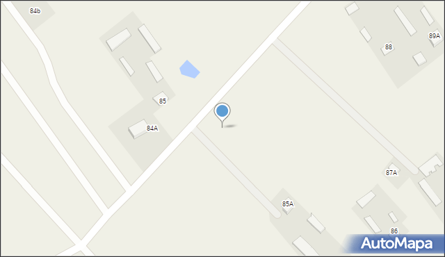 Mokre, Mokre, 85b, mapa Mokre