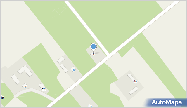 Mokre, Mokre, 9, mapa Mokre