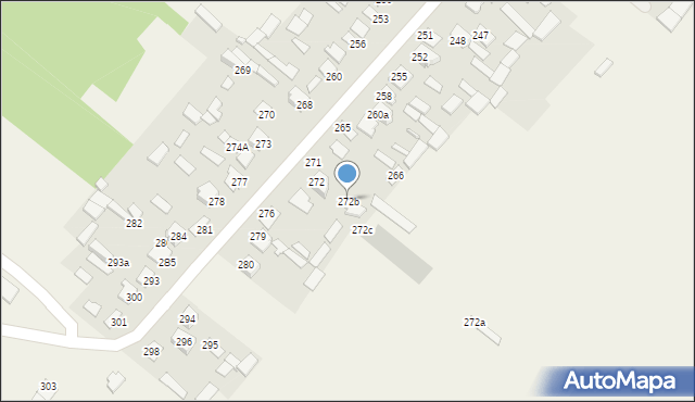 Mokre, Mokre, 272b, mapa Mokre