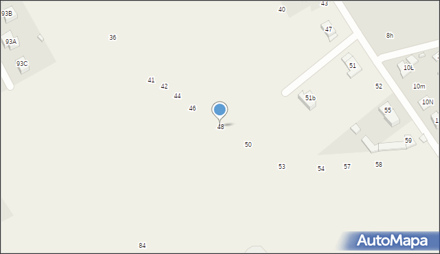 Mokre, Mokre, 48, mapa Mokre