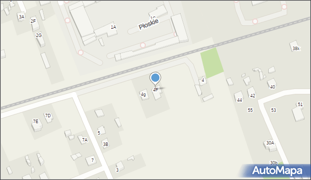 Mokre, Mokre, 4F, mapa Mokre