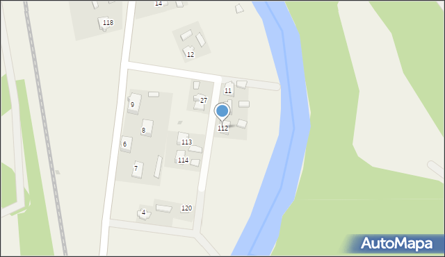 Mokre, Mokre, 112, mapa Mokre