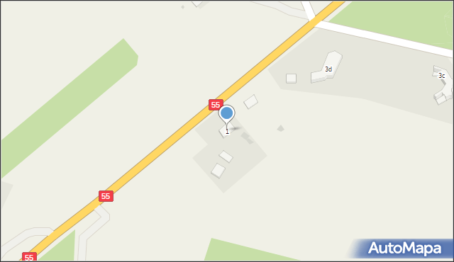 Mokre, Mokre, 1, mapa Mokre