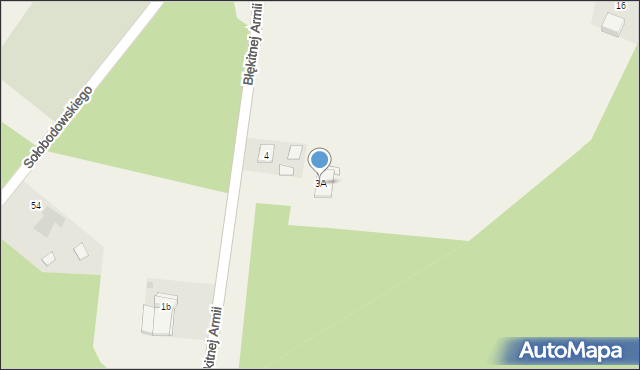 Mokre, Mokre, 3A, mapa Mokre