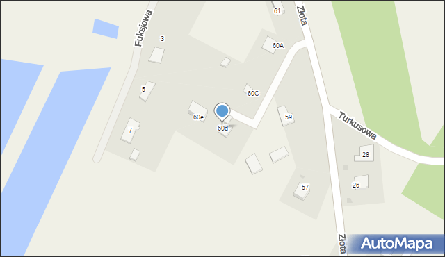 Mokre, Mokre, 60d, mapa Mokre