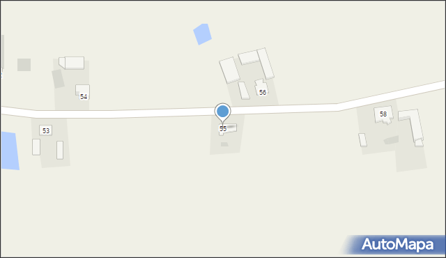 Mokre, Mokre, 55, mapa Mokre