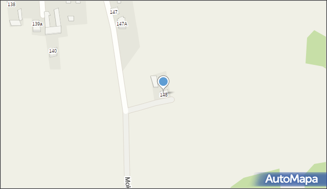 Mokrelipie, Mokrelipie, 148, mapa Mokrelipie