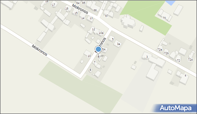 Mokronos, Mokronos, 6, mapa Mokronos