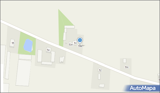 Mokrosęk, Mokrosęk, 53b, mapa Mokrosęk