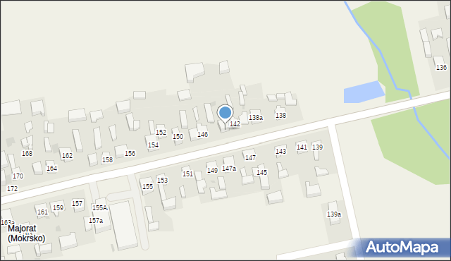 Mokrsko, Mokrsko, 144, mapa Mokrsko