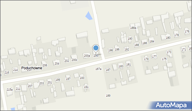 Mokrsko, Mokrsko, 200, mapa Mokrsko