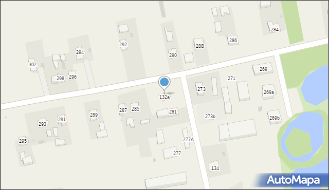 Mokrsko, Mokrsko, 283, mapa Mokrsko