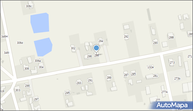 Mokrsko, Mokrsko, 296, mapa Mokrsko