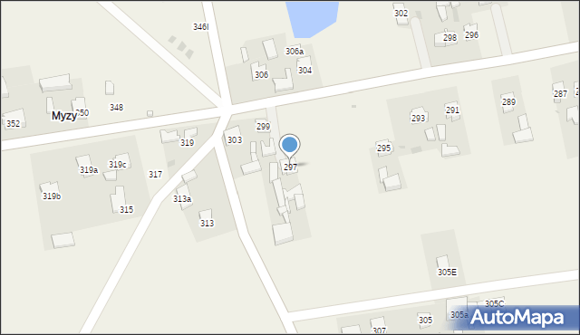Mokrsko, Mokrsko, 297, mapa Mokrsko