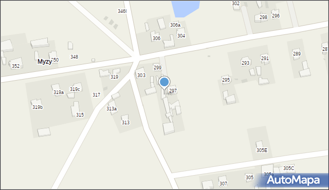 Mokrsko, Mokrsko, 301, mapa Mokrsko