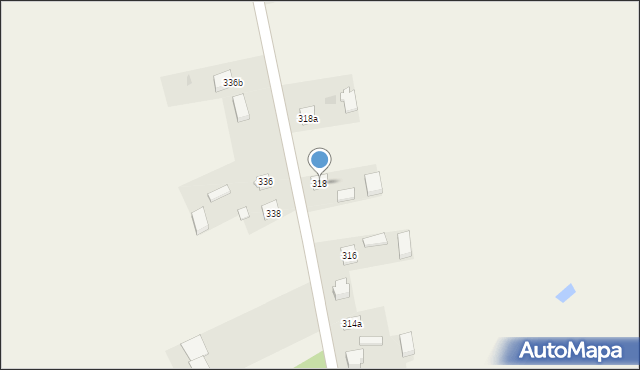 Mokrsko, Mokrsko, 318, mapa Mokrsko