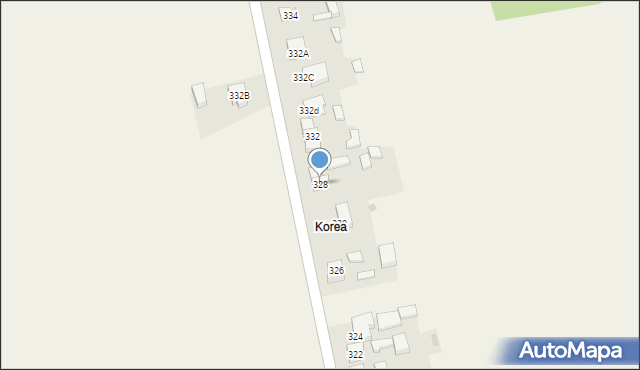 Mokrsko, Mokrsko, 328, mapa Mokrsko