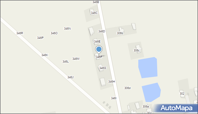 Mokrsko, Mokrsko, 346F, mapa Mokrsko