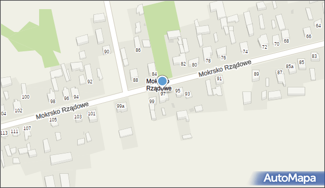 Mokrsko, Mokrsko, 97, mapa Mokrsko