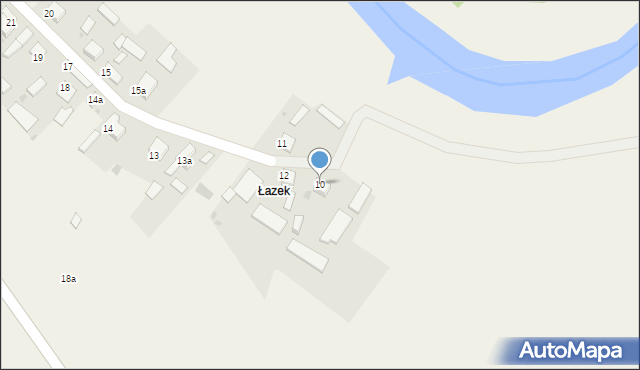 Mokrsko Dolne, Mokrsko Dolne, 10, mapa Mokrsko Dolne