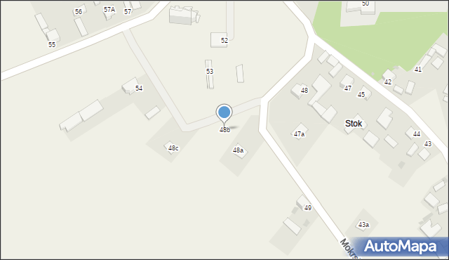 Mokrsko Dolne, Mokrsko Dolne, 48b, mapa Mokrsko Dolne