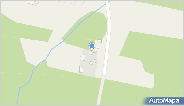 Mokry Bór, Mokry Bór, 1, mapa Mokry Bór