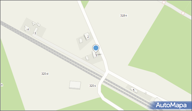 Mokrz, Mokrz, 1, mapa Mokrz