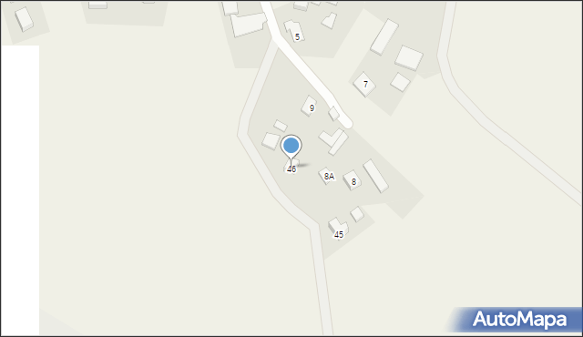 Mokrzec, Mokrzec, 46, mapa Mokrzec