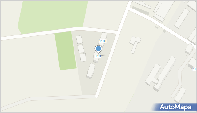 Mokrzeszów, Mokrzeszów, 111I, mapa Mokrzeszów