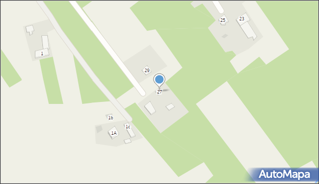 Mokrzyce Dworskie, Mokrzyce Dworskie, 27, mapa Mokrzyce Dworskie
