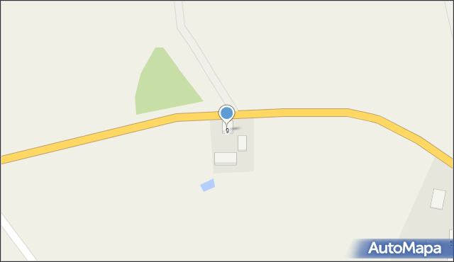 Mokrzyn, Mokrzyn, 9, mapa Mokrzyn