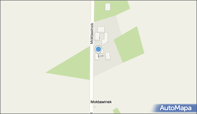 Mołdawinek, Mołdawinek, 5, mapa Mołdawinek