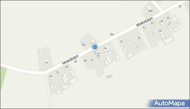 Mołodutyn, Mołodutyn, 36, mapa Mołodutyn