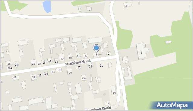 Mołożew-Wieś, Mołożew-Wieś, 4, mapa Mołożew-Wieś