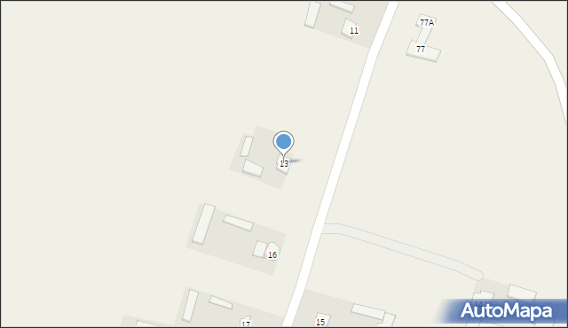 Mołożów, Mołożów, 13, mapa Mołożów