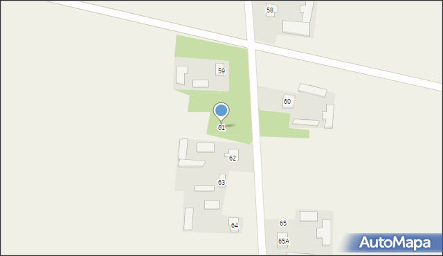 Mołożów, Mołożów, 61, mapa Mołożów