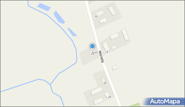 Monety, Monety, 14, mapa Monety