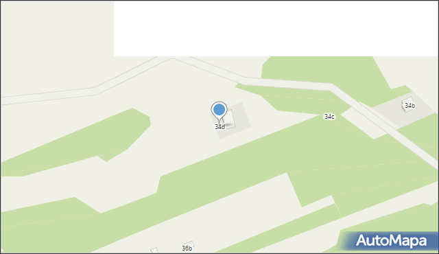 Moniochy, Moniochy, 34d, mapa Moniochy